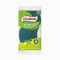 Esponja fibra antigrasa Virulana 1 U
