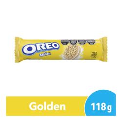 Galletita vainilla golden Oreo 118 Gr