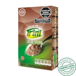 Cacao en polvo con stevia - caja Trini 100 Gr