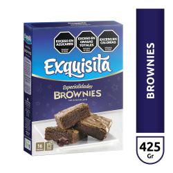 Brownies chocolate - caja Exquisita 425 Gr