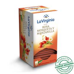 Té rosa mosqueta y manzanilla La Virginia 20 U