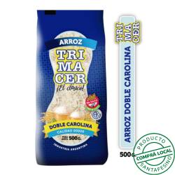 Arroz doble carolina - bolsa Trimacer 500 Gr
