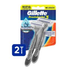 Máquina prestobarba 3 Gillette 2 U