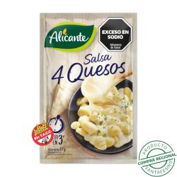 Salsa 4 quesos - sobre Alicante 37 Gr