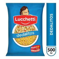 Fideos soperos dedalitos Lucchetti 500 Gr