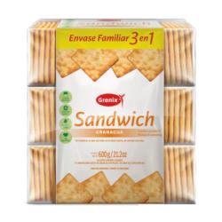 Galletita sandwich Granix 600 Gr