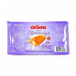 Dulce de batata sin azúcar Orieta 400 Gr