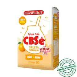 Yerba mate silueta con naranja Cbse 500 Gr
