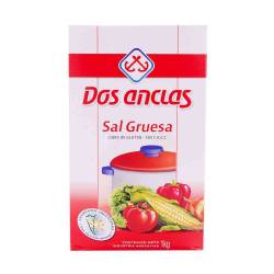 Sal gruesa - estuche Dos Anclas 1 Kg