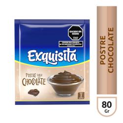 Postre chocolate - caja Exquisita 80 Gr