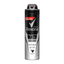 Desodorante antitranspirante en aerosol invisible Rexona 87 Gr