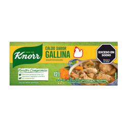 Caldo gallina cubo Knorr 12 U