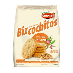 Bizcochitos con sésamo Granix 180 Gr