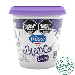 Queso untable blanco clásico Tregar 290 Gr