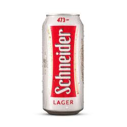 Cerveza rubia - lata Schneider 473 Cm3
