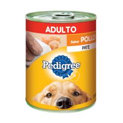Alimento para perros adultos pollo - lata Pedigree 340 Gr