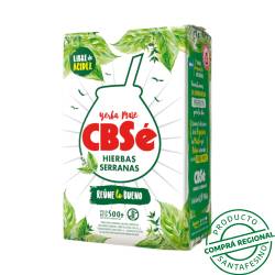 Yerba mate con hierbas serranas Cbse 500 Gr