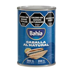 Caballa al natural Bahía 380 Gr