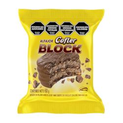 Alfajor triple con maní Block 60 Gr