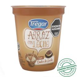 Arroz leche con dulce de leche - pote Tregar 180 Gr