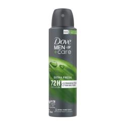 Desodorante antitranspirante en aerosol extra fresh Dove Men 89 Gr