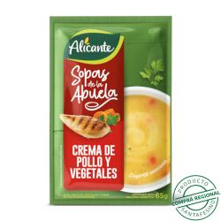 Sopa crema pollo Alicante 65 Gr
