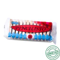Broches madera Pincilisto 12 U