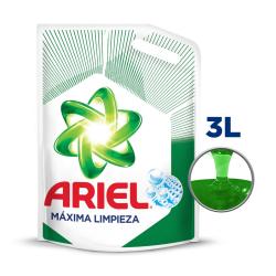 Jabón líquido lavarropas automático - doy pack Ariel 3 Lt