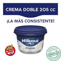 Crema de leche doble - pote Milkaut 200 Cm3