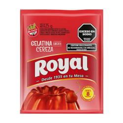 Gelatina cereza Royal 25 Gr