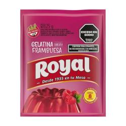 Gelatina frambuesa Royal 25 Gr