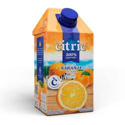 Jugo naranja con pulpa - tetra Citric 500 Ml