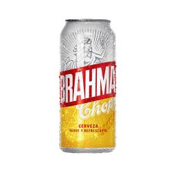 Cerveza rubia - lata Brahma 473 Cm3
