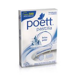 Desodorante inodoros pastilla mix Poett 25 Gr