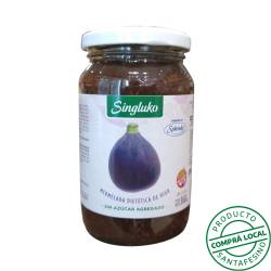 Mermelada sin azúcar higos - frasco Singluko 360 Gr