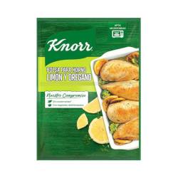 Condimento para pollo limón y orégano Knorr 21 Gr