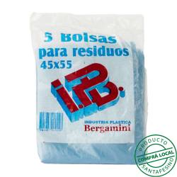 Bolsas residuos 45x55cm Bergamini 5 U