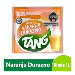 Jugo naranja-durazno - sobre Tang 15 Gr