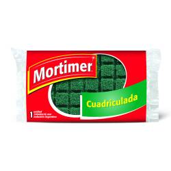 Esponja fibra cuadriculada Mortimer 1 U