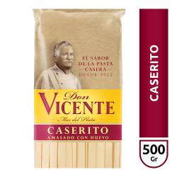 Fideos largos caserito Don Vicente 500 Gr