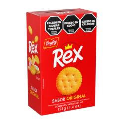 Galletitas sabor original - estuche Rex 125 Gr