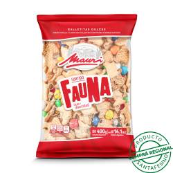 Galletita surtido fauna Mauri 400 Gr