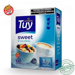 Edulcorante polvo sweet - caja Tuy 100 U