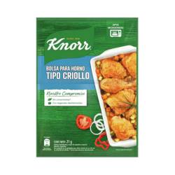 Condimento para pollo criollo Knorr 21 Gr
