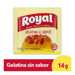 Gelatina sin sabor Royal 14 Gr