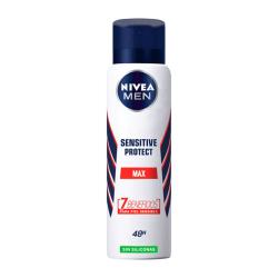 Desodorante antitranspirante en aerosol hombre sensitive Nivea 150 Ml
