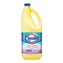 Lavandina flores lavanda - botella Ayudín 2 Lt