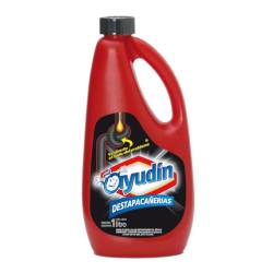 Destapacañerias - botella Ayudín 1 Lt