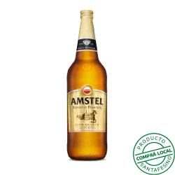 Cerveza retornable rubia Amstel 1 Lt