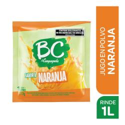 Jugo bc naranja - sobre La Campagnola 9.7 Gr